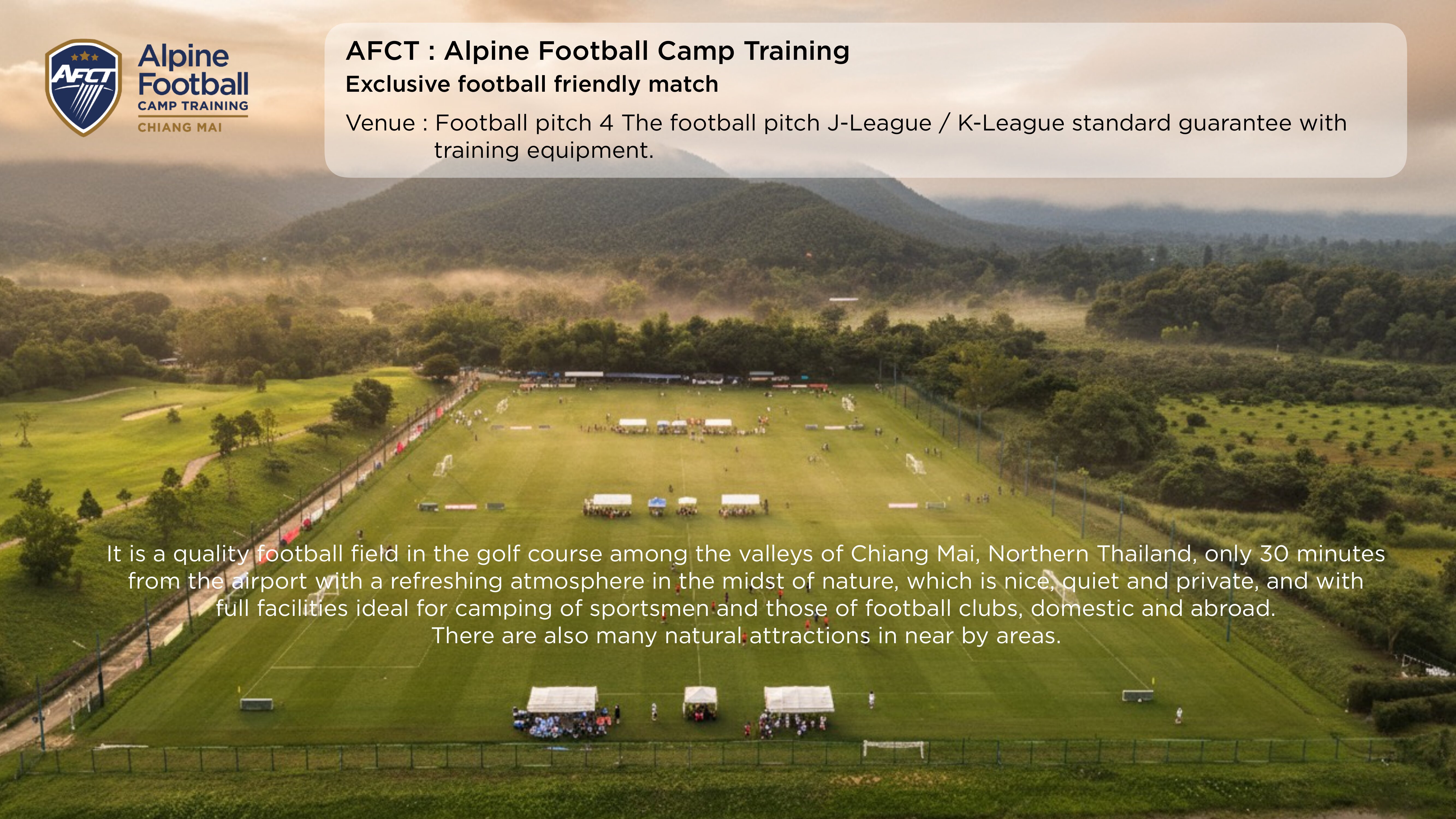 Alpine Football Camp Training Chiang Mai